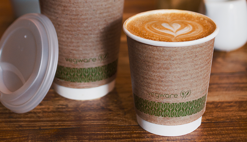 VDW-K16 Vegware™ Compostable 16-ounce Double Wall Cups